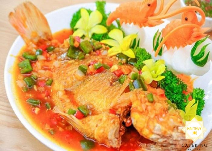 Công thức làm cá châm chiên sốt chua ngọt