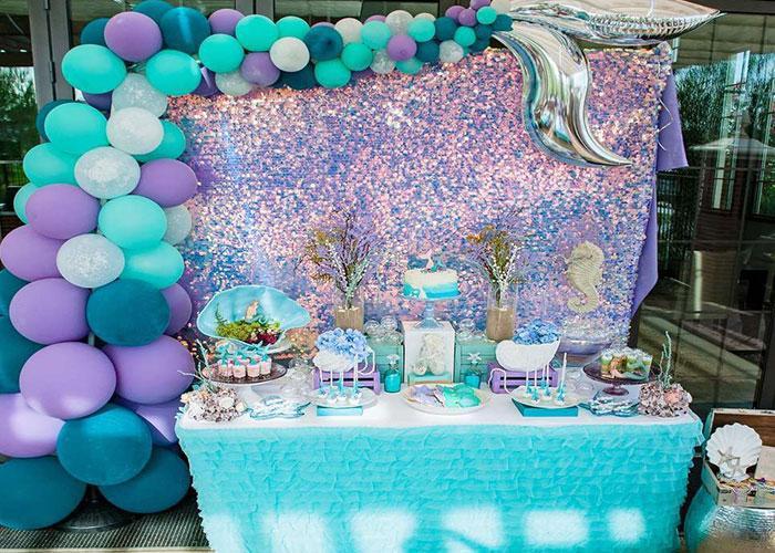 Mang nàng tiên cá “Little Mermaid” từ biển cả về cho bé khi tổ chức tiệc thôi nôi