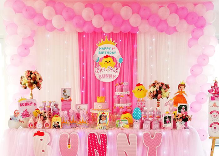 Ý tưởng concept đầy sáng tạo khi đặt tiệc thôi nôi tại Hai Thụy Catering