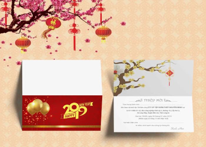 Đặt tiệc tất niên quận 7 - Những điều cơ bản bạn cần biết về thiệp mời tất niên 