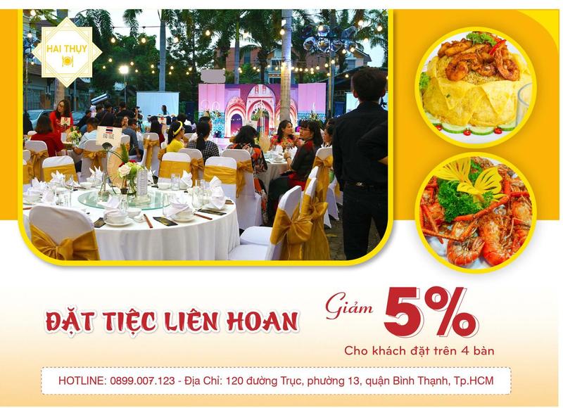 Bí mật hấp dẫn khó “chối từ” khi đặt tiệc liên hoan tại Hai Thụy Catering